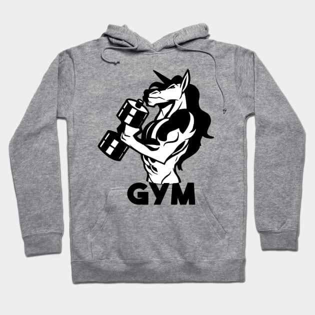 Best Gym Motivation Workout Fitness Bodybuilder Fun Hoodie by KK-Royal